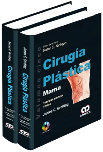 Cirugía Plástica Estética. Tercera Edición. Volumen Cinco. Tomos I - II. Incluye DVD