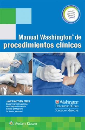 Manual Washington de procedimientos clínicos  9788416781256