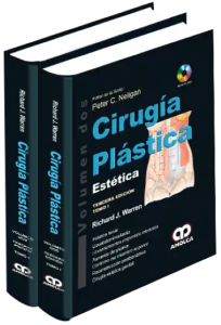 Cirugía Plástica Estética. Tercera Edición. Volumen Dos. Tomos I - II. Estética.