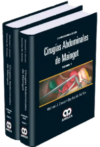 Cirugías Abdominales de Maingot. Tomos I -II.  Decimosegunda Edición